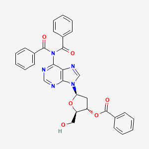 N,N-Dibenzoyl-3'-O-benzoyl-2'-deoxyadenosine