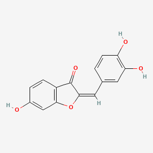 2-(3,4-Dihydroxybenzylidene)-6-hydroxybenzofuran-3(2H)-one