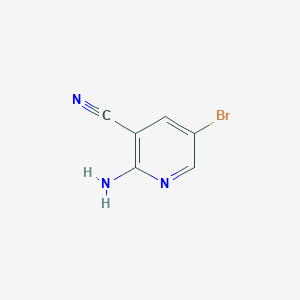 molecular formula C6H4BrN3 B1290993 2-Amino-5-bromonicotinonitrile CAS No. 709652-82-4