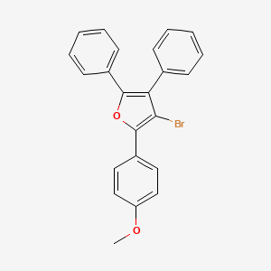 3-Bromo-2-(4-methoxyphenyl)-4,5-diphenylfuran