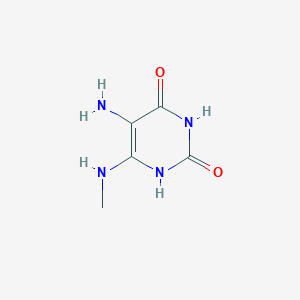 5-Amino-6-(methylamino)pyrimidine-2,4(1H,3H)-dione