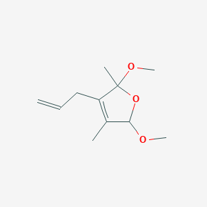 2,5-Dimethoxy-2,4-dimethyl-3-(prop-2-en-1-yl)-2,5-dihydrofuran