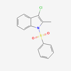 3-chloro-2-methyl-1-(phenylsulfonyl)-1H-indole