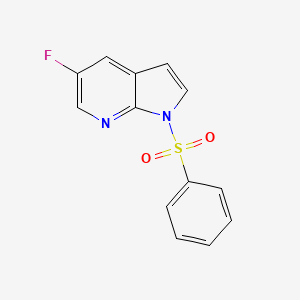 1-Benzenesulfonyl-5-fluoro-1H-pyrrolo[2,3-b]pyridine