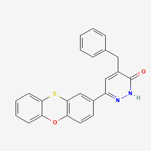 4-Benzyl-6-(phenoxathiin-2-yl)pyridazin-3(2H)-one