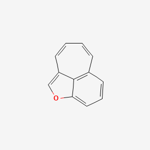 molecular formula C12H8O B12910040 Cyclohepta[cd]benzofuran CAS No. 209-53-0