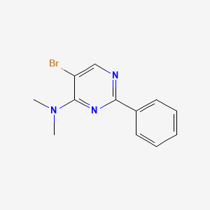 5-Bromo-N,N-dimethyl-2-phenylpyrimidin-4-amine