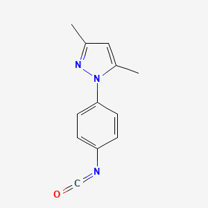 1-(4-Isocyanatophenyl)-3,5-dimethyl-1H-pyrazole