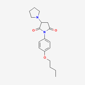 1'-(4-Butoxyphenyl)-[1,3'-bipyrrolidine]-2',5'-dione