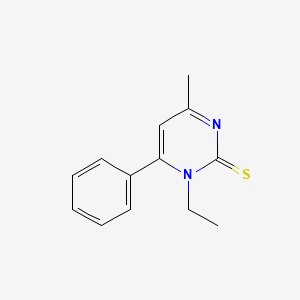 1-Ethyl-4-methyl-6-phenylpyrimidine-2(1H)-thione