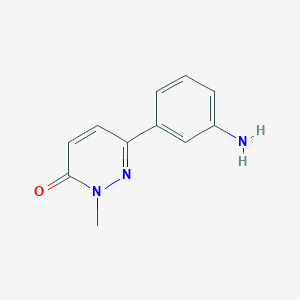 6-(3-Aminophenyl)-2-methylpyridazin-3-one