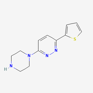 3-Piperazin-1-yl-6-(2-thienyl)pyridazine