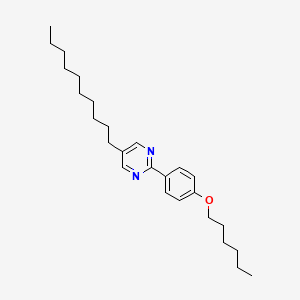 5-Decyl-2-(4-(hexyloxy)phenyl)pyrimidine