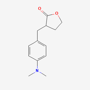 3-[4-(Dimethylamino)benzyl]dihydrofuran-2(3h)-one