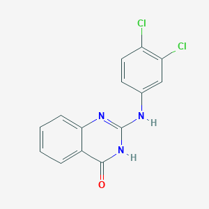 2-((3,4-Dichlorophenyl)amino)quinazolin-4(1H)-one