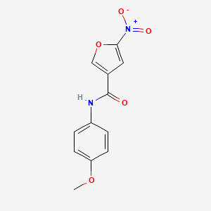 N-(4-Methoxyphenyl)-5-nitrofuran-3-carboxamide