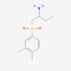 1-(3,4-Dimethylbenzenesulfonyl)butan-2-amine