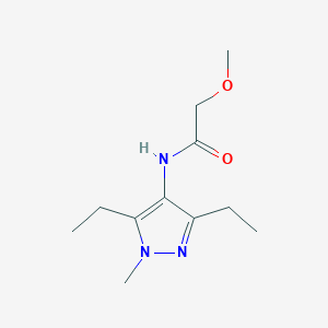 N-(3,5-Diethyl-1-methyl-1H-pyrazol-4-yl)-2-methoxyacetamide