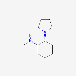 (1S,2S)-N-Methyl-2-(pyrrolidin-1-yl)cyclohexan-1-amine