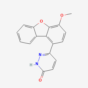 3-(4-methoxydibenzofuran-1-yl)-1H-pyridazin-6-one