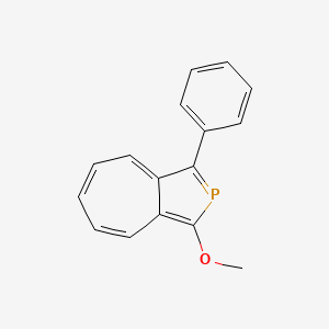 1-Methoxy-3-phenylcyclohepta[c]phosphole