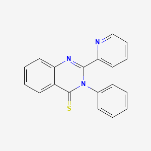 3-Phenyl-2-(pyridin-2-yl)quinazoline-4(3H)-thione