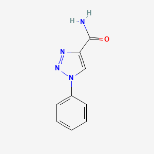 1-phenyl-1H-1,2,3-triazole-4-carboxamide