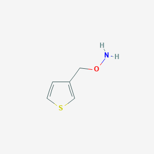 O-(thiophen-3-ylmethyl)hydroxylamine