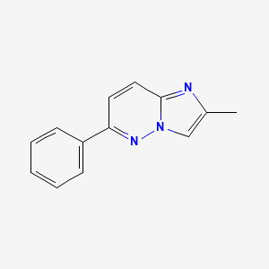 2-Methyl-6-phenylimidazo[1,2-b]pyridazine