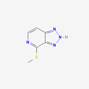 4-(Methylsulfanyl)-2h-[1,2,3]triazolo[4,5-c]pyridine