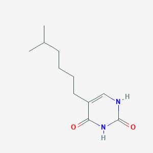 5-(5-Methylhexyl)pyrimidine-2,4(1h,3h)-dione