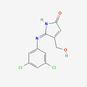 5-(3,5-Dichloroanilino)-4-(hydroxymethyl)-2H-pyrrol-2-one