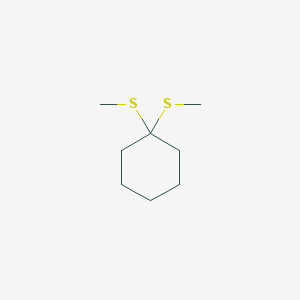 Cyclohexane, 1,1-bis(methylthio)-