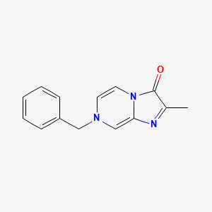 7-Benzyl-2-methylimidazo[1,2-a]pyrazin-3(7H)-one