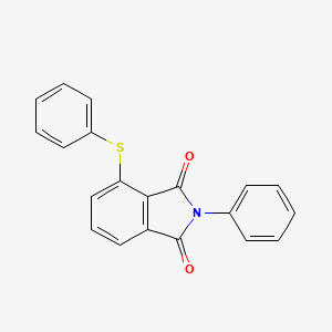 2-Phenyl-4-(phenylthio)isoindoline-1,3-dione