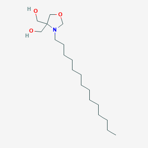 [4-(Hydroxymethyl)-3-tetradecyl-1,3-oxazolidin-4-yl]methanol