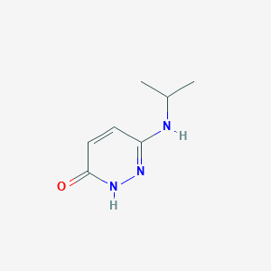 6-[(Propan-2-yl)amino]pyridazin-3(2H)-one