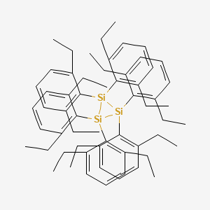 Hexakis(2,6-diethylphenyl)trisilirane