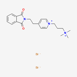 4-(2-Phthalimidoethyl)-1-(3-(trimethylammonio)propyl)pyridinium dibromide