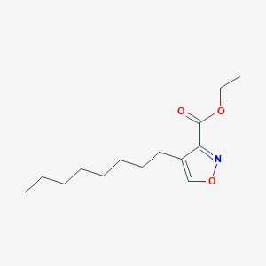 Ethyl 4-octylisoxazole-3-carboxylate