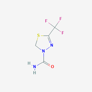 5-(Trifluoromethyl)-1,3,4-thiadiazole-3(2H)-carboxamide