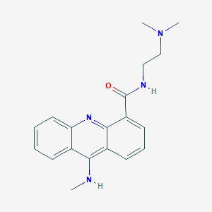 N-(2-(Dimethylamino)ethyl)-9-(methylamino)acridine-4-carboxamide