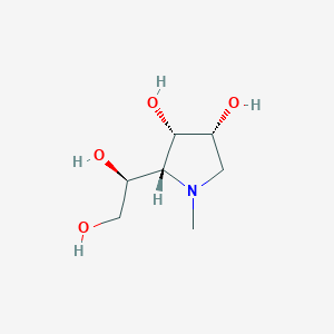 (2R,3S,4R)-2-((S)-1,2-Dihydroxyethyl)-1-methylpyrrolidine-3,4-diol