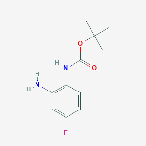 tert-Butyl (2-amino-4-fluorophenyl)carbamate