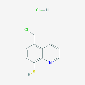 5-(Chloromethyl)quinoline-8-thiol hydrochloride