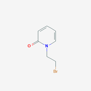 molecular formula C7H8BrNO B1291199 1-(2-Bromoethyl)-1,2-dihydropyridin-2-one 