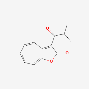 3-Isobutyryl-2H-cyclohepta[b]furan-2-one