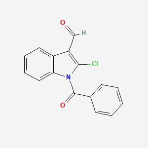 1-Benzoyl-2-chloro-1H-indole-3-carbaldehyde