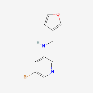 5-bromo-N-(furan-3-ylmethyl)pyridin-3-amine