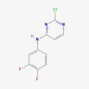 2-Chloro-N-(3,4-difluorophenyl)pyrimidin-4-amine